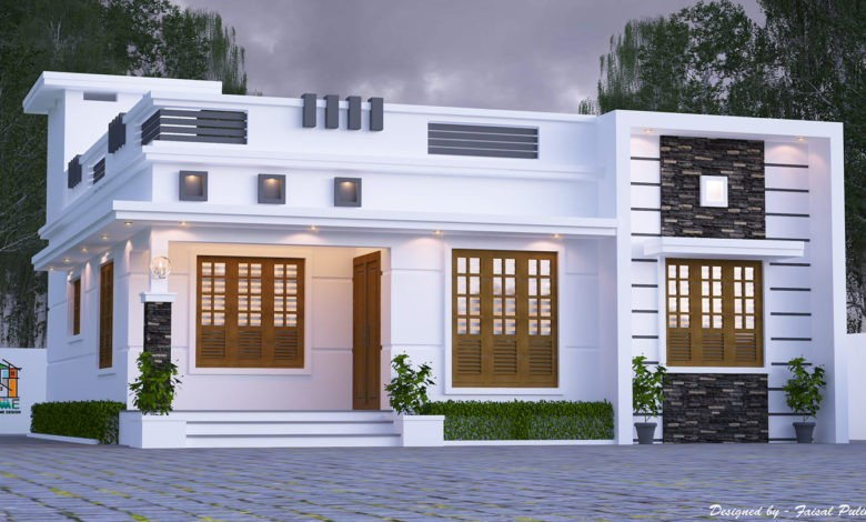 Simple and Modern Single Floor House Designs